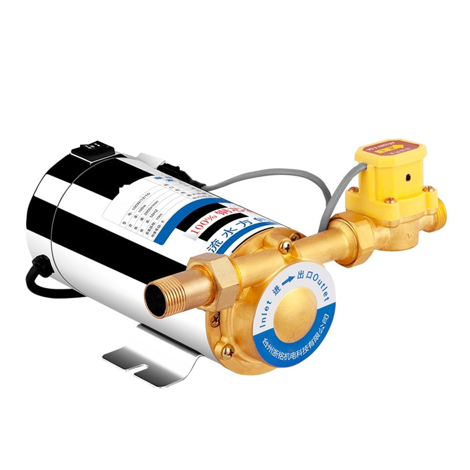 Household Automatic Pressure Booster Pump Gas Water Heater Solar Water Pumps Water Boosting Pumps Water Pump ,Easy to Use