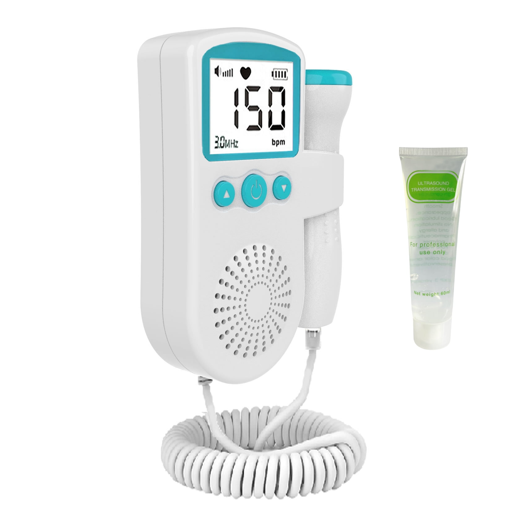 Household Baby Heartbeat Monitor Pregnancy Doppler Fetal Monitor