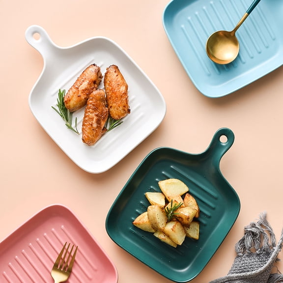 Raindrops Ceramic Baking Tray Pan Green Non-Stick Oven 1-Pack for Baking