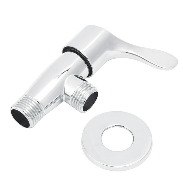 Household Bathroom Faucet Water Control Valve Chrome Plated Faucet