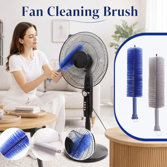Household Brush, Microfiber Dusters For, Pet Removal Tool, Baseboards and Windowsill Duster, Reusable Bendable Gray Dust Brush with Plastic Handle, 18X4 in