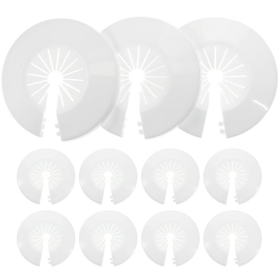 Household Ceiling Decor Medallions for Light Fixtures Decorative Covers Wall Hole 20 Pcs