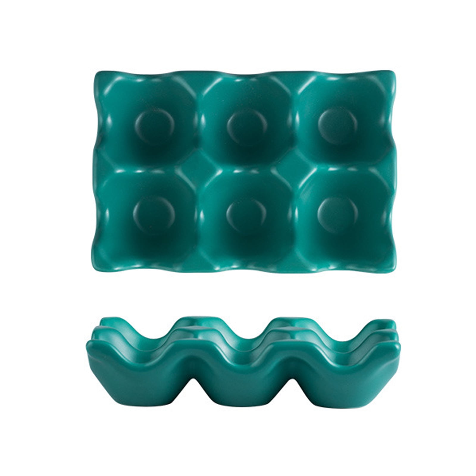 Household Ceramic Egg Tray Egg Tray Refrigerator Egg Preservation