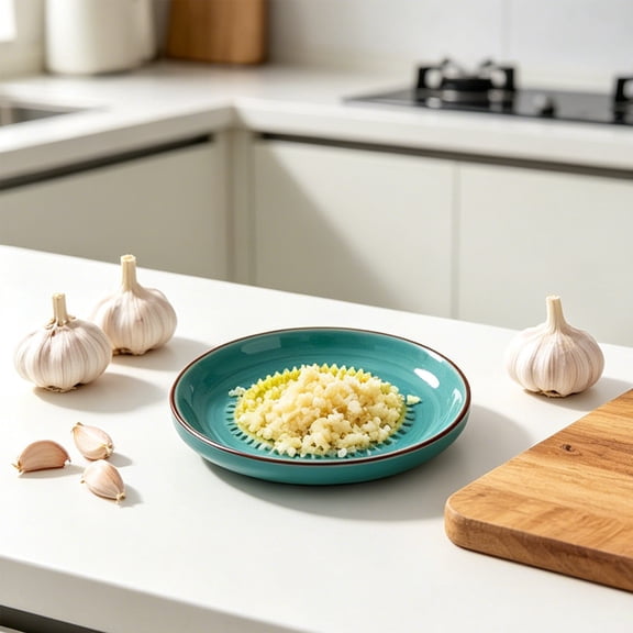 Household Ceramic Spice Grinder - Ginger Garlic Crusher Manual Pepper Mill Adjustable Coarse to Fine