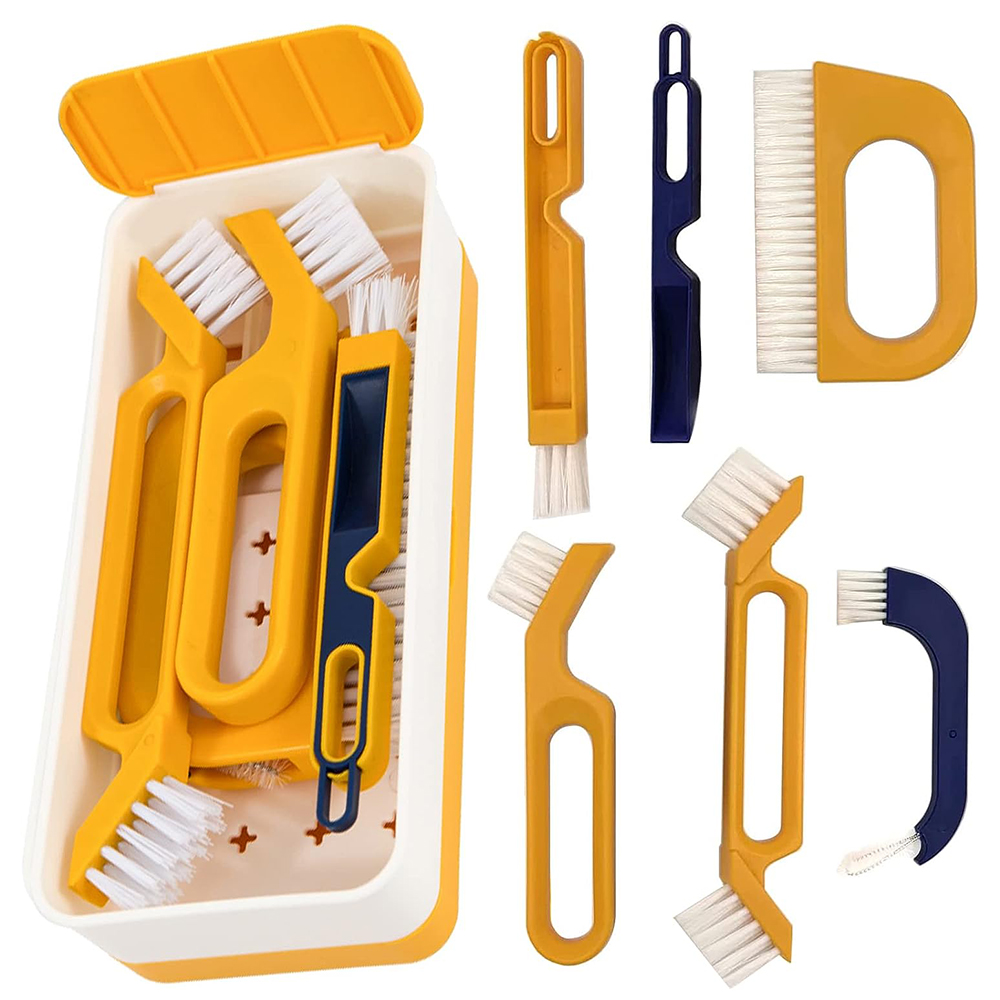 Household Cleaning Brushes 4Piece Set Window Crevice Cleaning Tool for