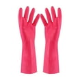 thumbnail image 1 of Household Cleaning Gloves 1-3 Pairs - Reusable Waterproof Dishwashing Gloves for Kitchen, Non- Rubber Gloves for Cleaning, Flexible Durable Small Size, 1 of 3