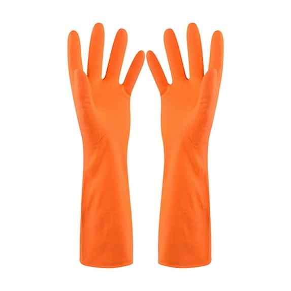 Household Cleaning Gloves 1-3 Pairs - Reusable Waterproof Dishwashing Gloves for Kitchen, Non- Rubber Gloves for Cleaning, Flexible Durable Small Size
