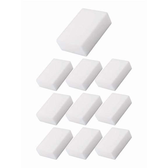 Household Cleaning Sponges Melamine Foam Pads for Easy Stain Removal on Multiple for Surfaces (10pcs)