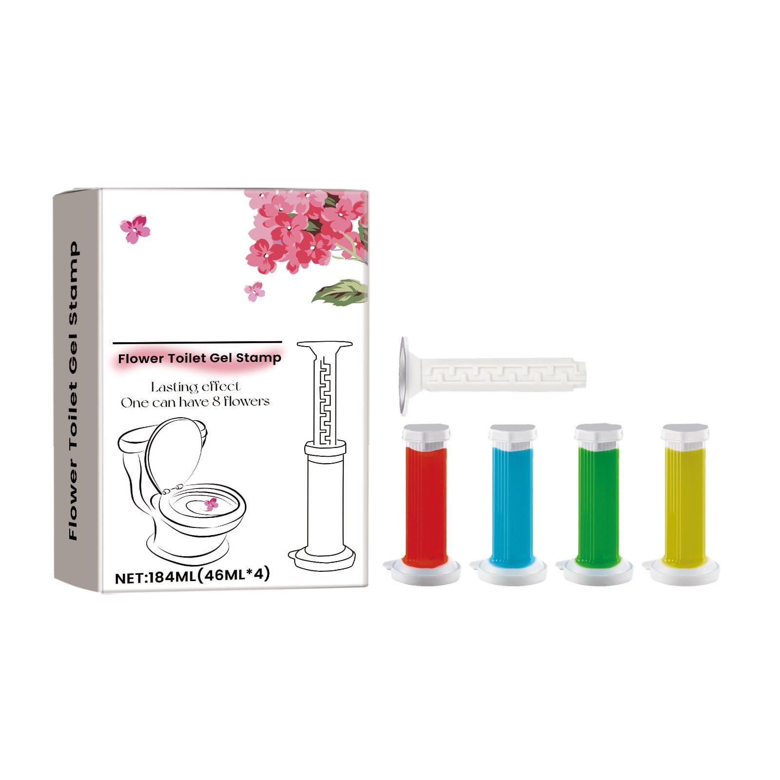 Household Cleaning Supplies Bulk Toilet Flower Gel Flower Long Lasting