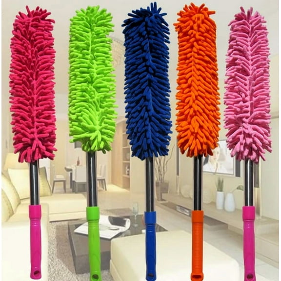 Household Cleaning Supplies Cleaning Brush Car Telescopic Microfibre Duster Tool