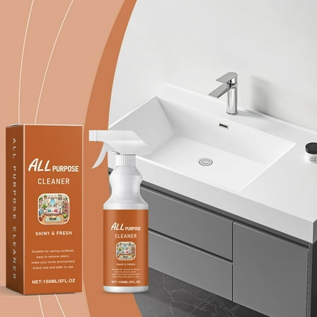 Household Cleaning Supplies WKSCLPAI All Purpose Cleaner Multi-Purpose Cleaning Spray Mild Hands-free Whole House Cleaning Multi-scene Kitchen And Bathroom Cleaner 5 FL OZ