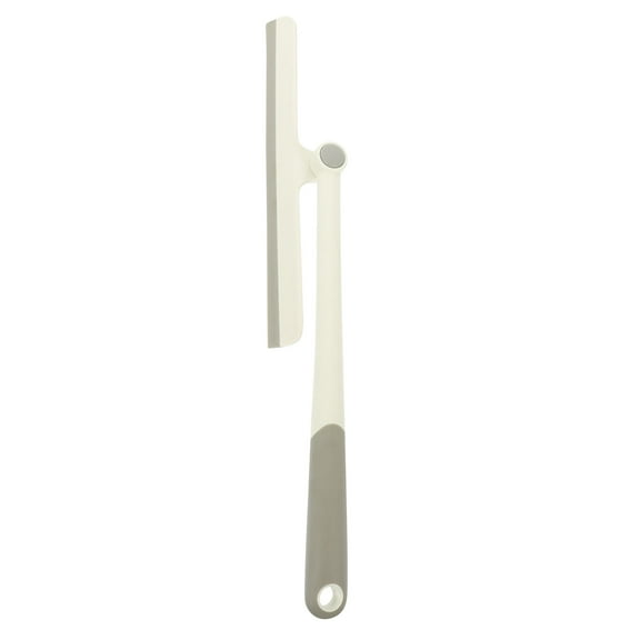 STRANDCHIC Grey Glass Cleaning Squeegee with Comfortable Ergonomic Handle for Shower Doors and Window Water Removal