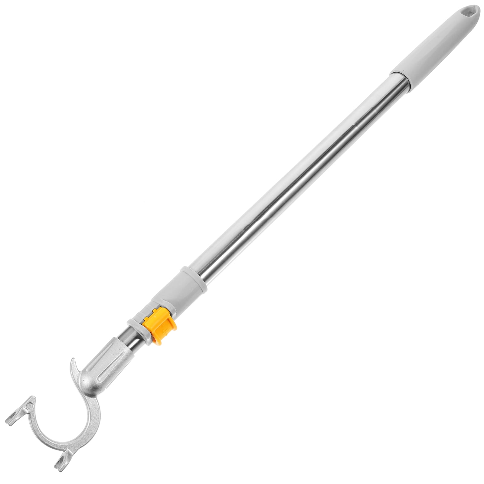 Household Clothes Hanger Support Rod Retractable Fork Stainless Steel