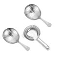 Household Cocktail Shakers Strainer Hawthorne Bar Milk Tea Travel
