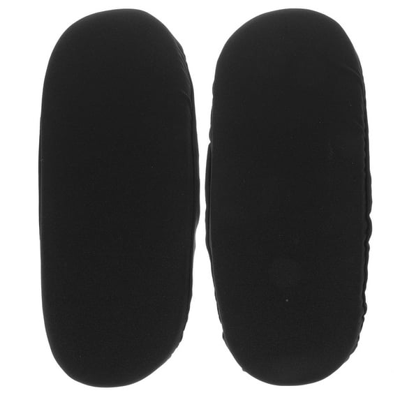 FOMIYES Elastic Armchair Covers Black Office Chair Seat Cover for Elegant Home and Office 1Pair