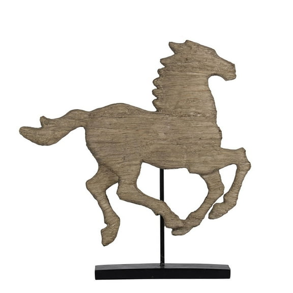 Household Decor Items 19x3x19.5" Defiance Spirited Horse Accent Sculpture, Large,Bathroom Accessories
