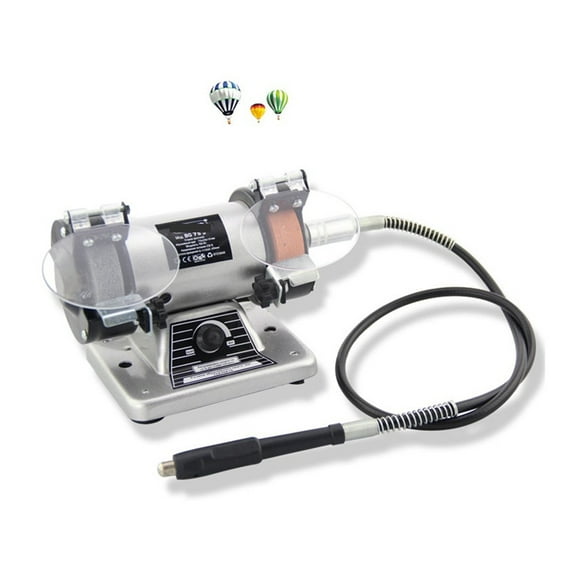 Household Desktop Grinder Speed Motor, Jade Polishing Machine, Multi-function Sharpening Machine Small Grinder 3 Inch 150W ,Powerhouse Performance