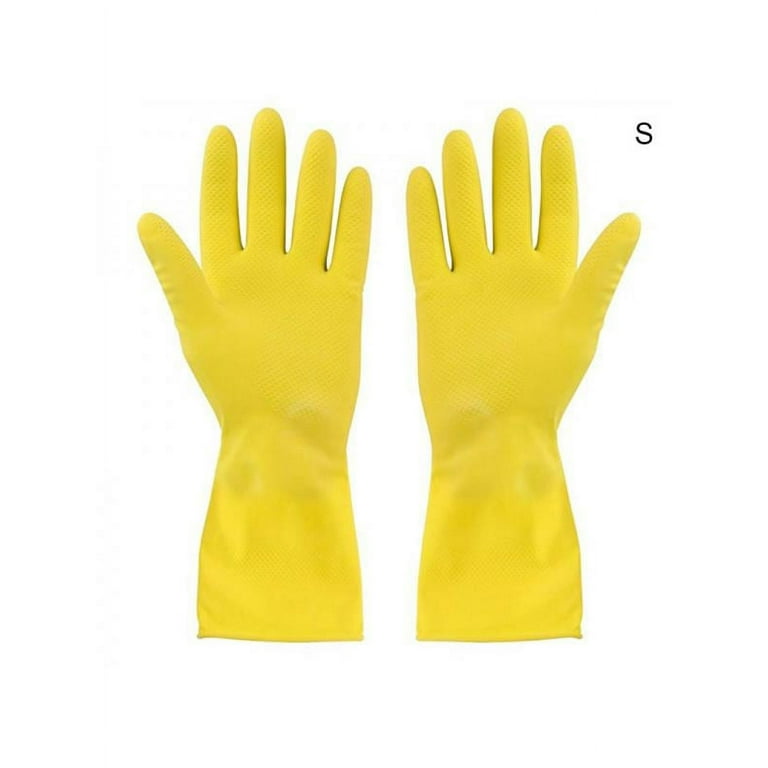 Rubber gloves for cleaning on sale