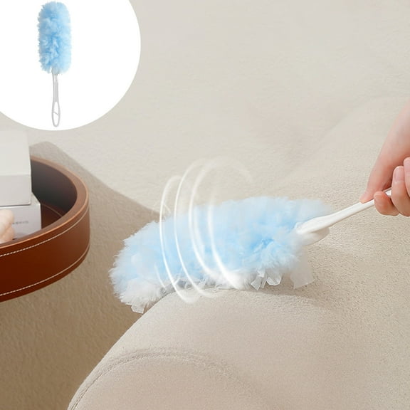 Household Disposable Electrostatic Adsorption Duster Replaceable Brush Head Household Crevice Brush Foldable Desktop Cleaning Duster