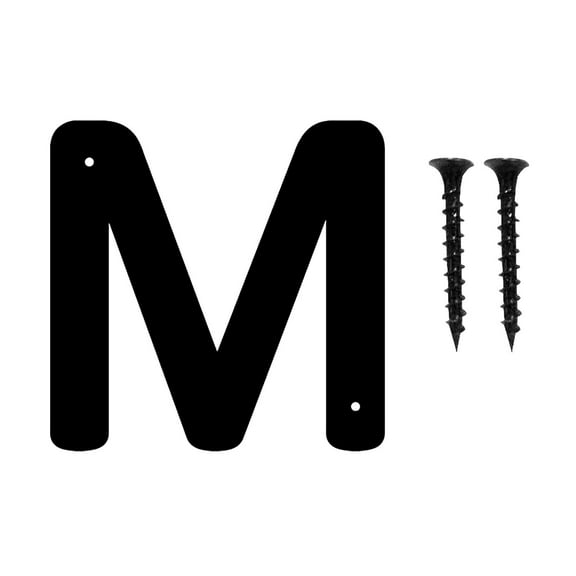 Household Doorplate Clearance! Black Modern Address Number Outdoor Mailbox Number Metal House Number and Letter for House Apartment Garage Decorative Sign (3" A)