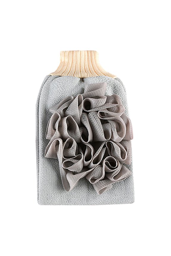 Household Double-sided bing Towel bing Gloves Bath Products Bathroom Adult Bath Flower bing Ash bing Mud Bathing Towel