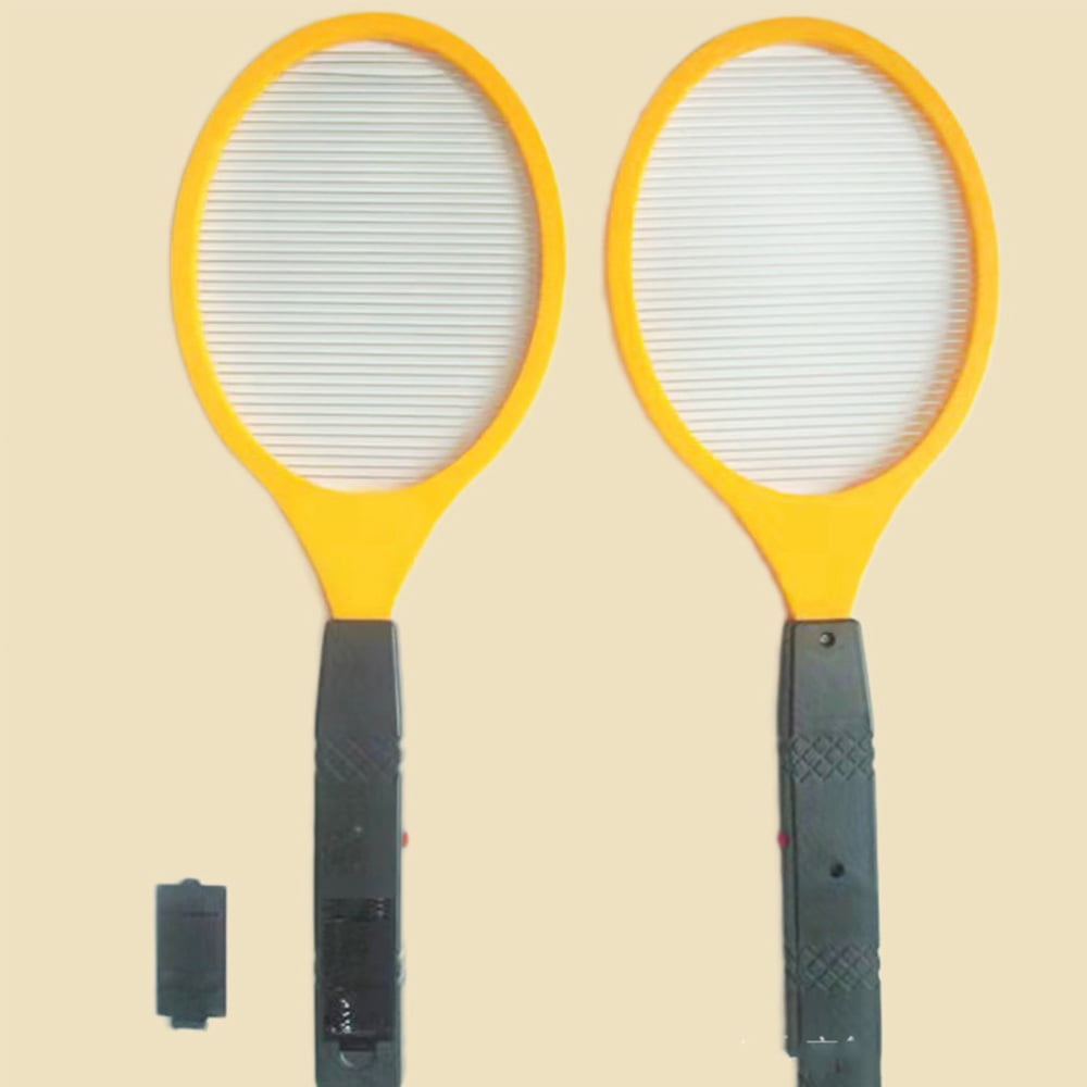 Household Electric Fly Swatter Racket Battery Powered Zapper Tennis Bug