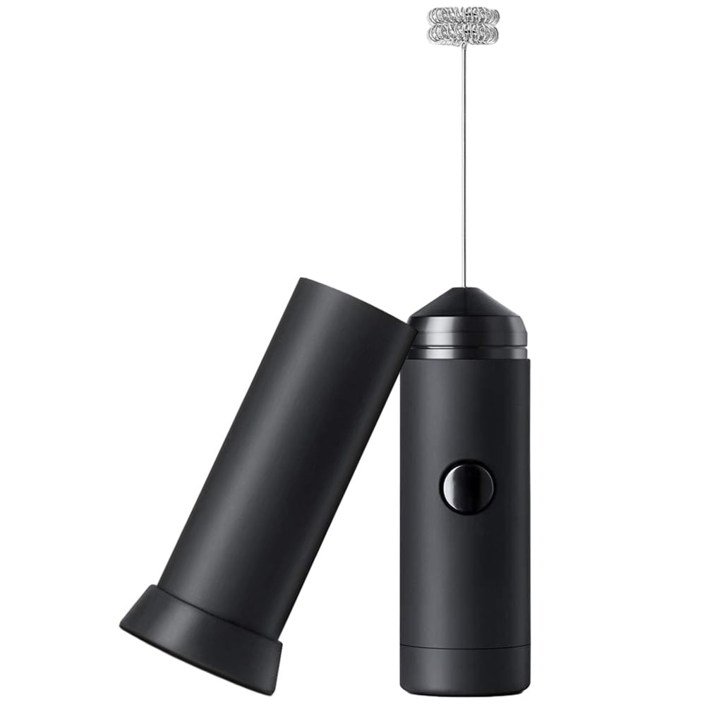 Household Electric Milk Frother Batteries Handheld Mixer Coffee Kitchen