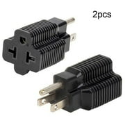 Household Electrical Adapter NEMA 5-20R to NEMA 5-15P Conversion Plug
