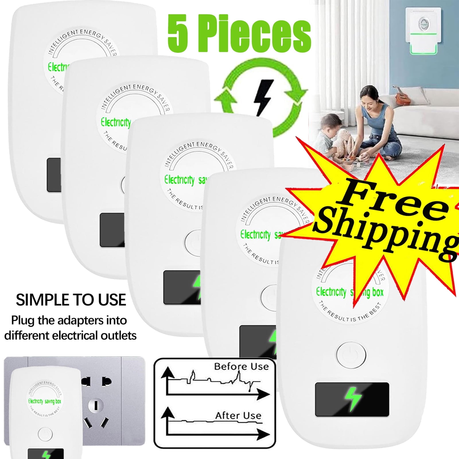 Household Energy-saving And Energy-saving Appliances  Energy Saving Treasure  High-efficiency Intelligent Stable Voltage  High-efficiency Intelligent Energy-sav