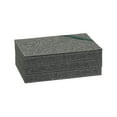 thumbnail image 1 of Household Essentials 3-Tier Jewelry Tray, Sturdy Chipboard With Polyester Linen Wrap, Polyester Felt Lining, Many Compartments for Easy Jewelry Access, Stackable, Stylish and Functional, Graphite, 1 of 6
