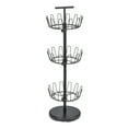 thumbnail image 1 of Household Essentials 3-Tier Shoe Storage Tree, Matte Black, 1 of 7