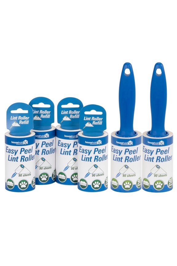 79120-1 Cedar Fresh 2 Pack Lint Rollers | Remove Pet Hair and Dust | Includes Two Rollers with 4 Refills