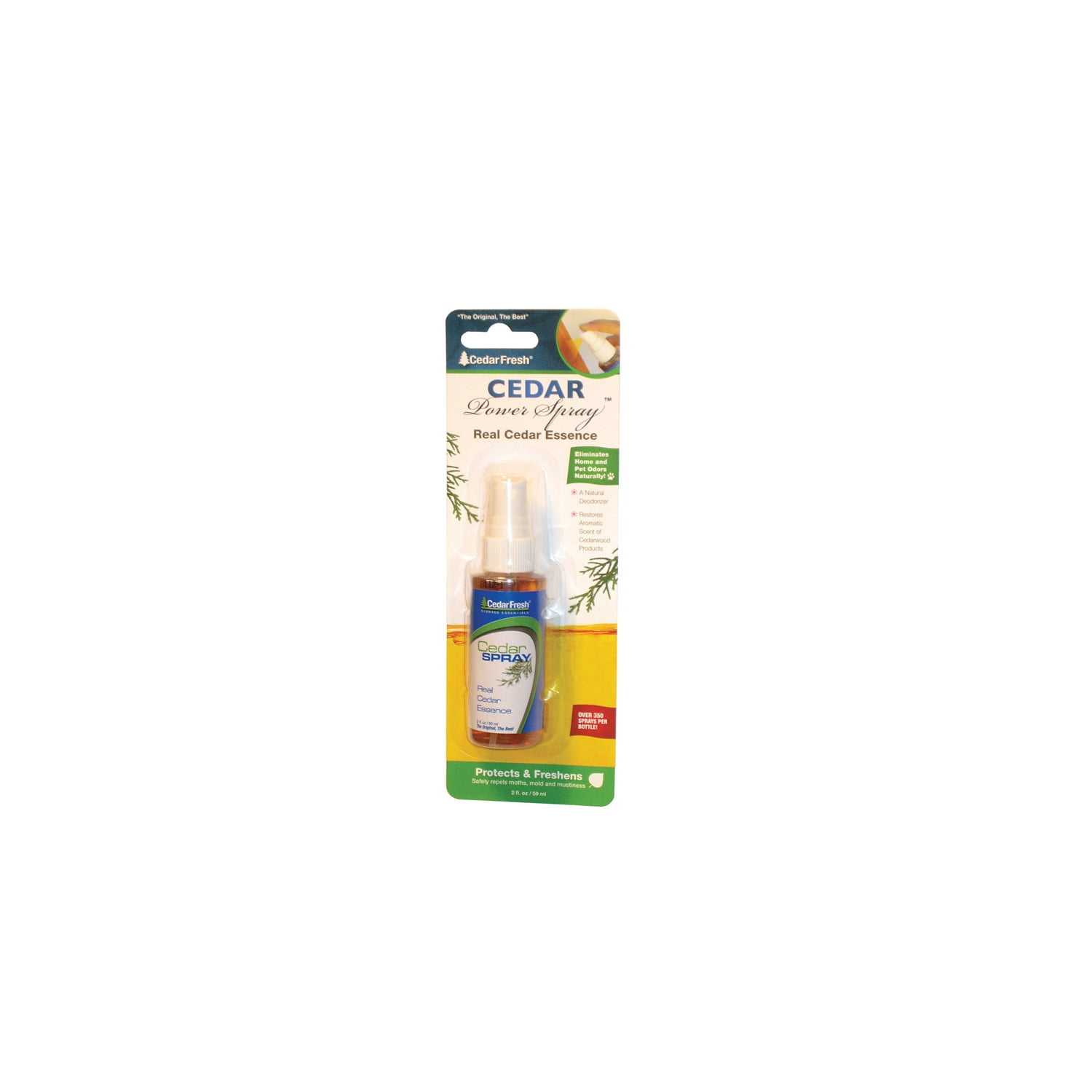 Household Essentials 81702 Cedar Fresh Spray Air Freshener, 2 oz