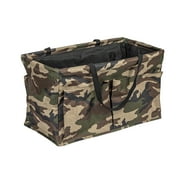 Household Essentials Camo Krush Container All-Purpose Utility Tote with Pockets