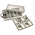 thumbnail image 1 of Household Essentials Canvas Flatware Chest, 1 of 8