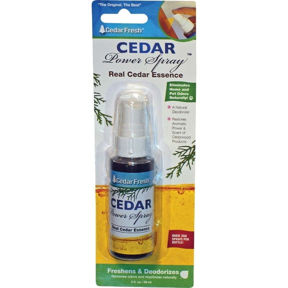 Household Essentials CedarFresh Cedar Power Spray, 2-Ounce