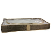 Household Essentials Coffee Linen Collection Under Bed Chest