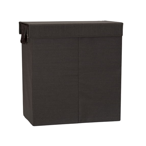 Household Essentials Collapsible Double Laundry Hamper Sorter