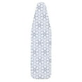 thumbnail image 1 of Household Essentials Deluxe Ironing Board Cover and Pad, Blue Magic Rings Pattern, 1 of 4