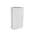 thumbnail image 1 of Household Essentials Door Hanging Laundry Bag, Washable Canvas Bag with Loop Handle, Holds Two Loads of Laundry, Great for Dorms and Small Spaces, Grey, 1 of 11