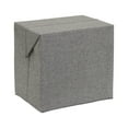 thumbnail image 1 of Household Essentials Expandable Fabric Storage Bin, Gray, Tall, 1 of 10