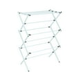 thumbnail image 1 of Household Essentials Folding Clothes Drying Rack with Strong Steel Frame and 11 Coated Dowels, White, 1 of 8
