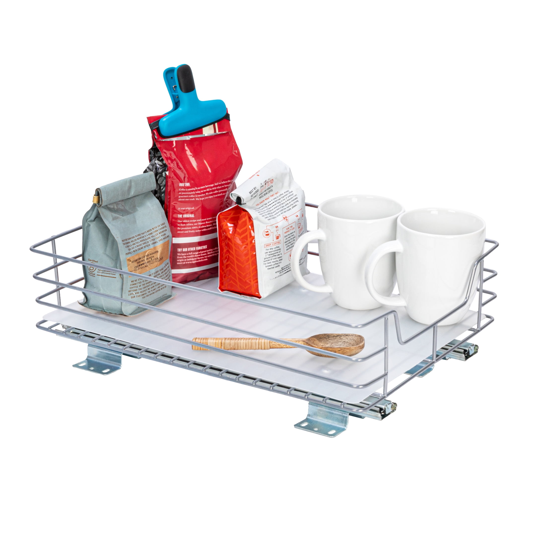 Household Essentials Glidez Steel PullOut/SlideOut Storage Organizer
