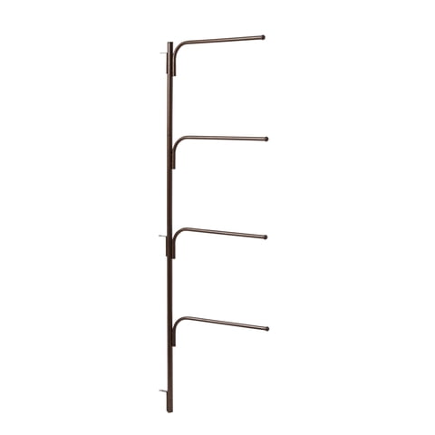 Household Essentials Bronze Iron Swivel Towel Stand