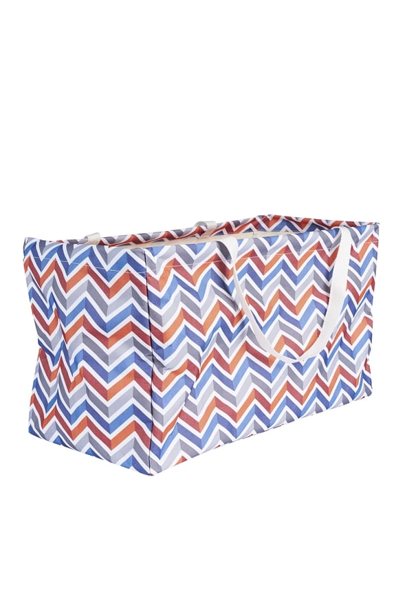 Household Essentials Krush Rectangle Container, Chevron