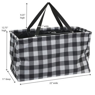 HONEIER Extra Large Utility Tote Bag with Removable Shoulder Strap