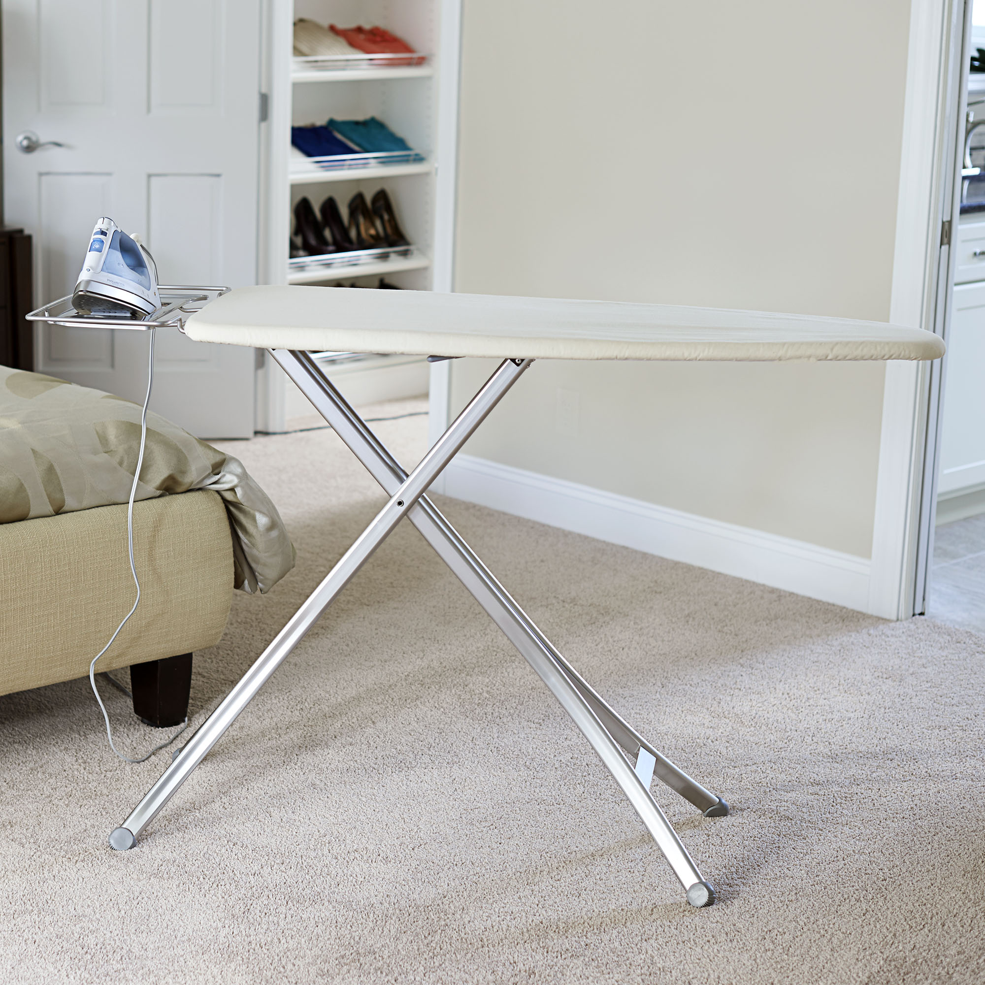 Household Essentials Lightweight Wide Top Ironing Board, Aluminum leg - image 1 of 4