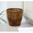 thumbnail image 1 of Household Essentials ML-2225 Small Reed Willow Waste Basket, 1 of 3