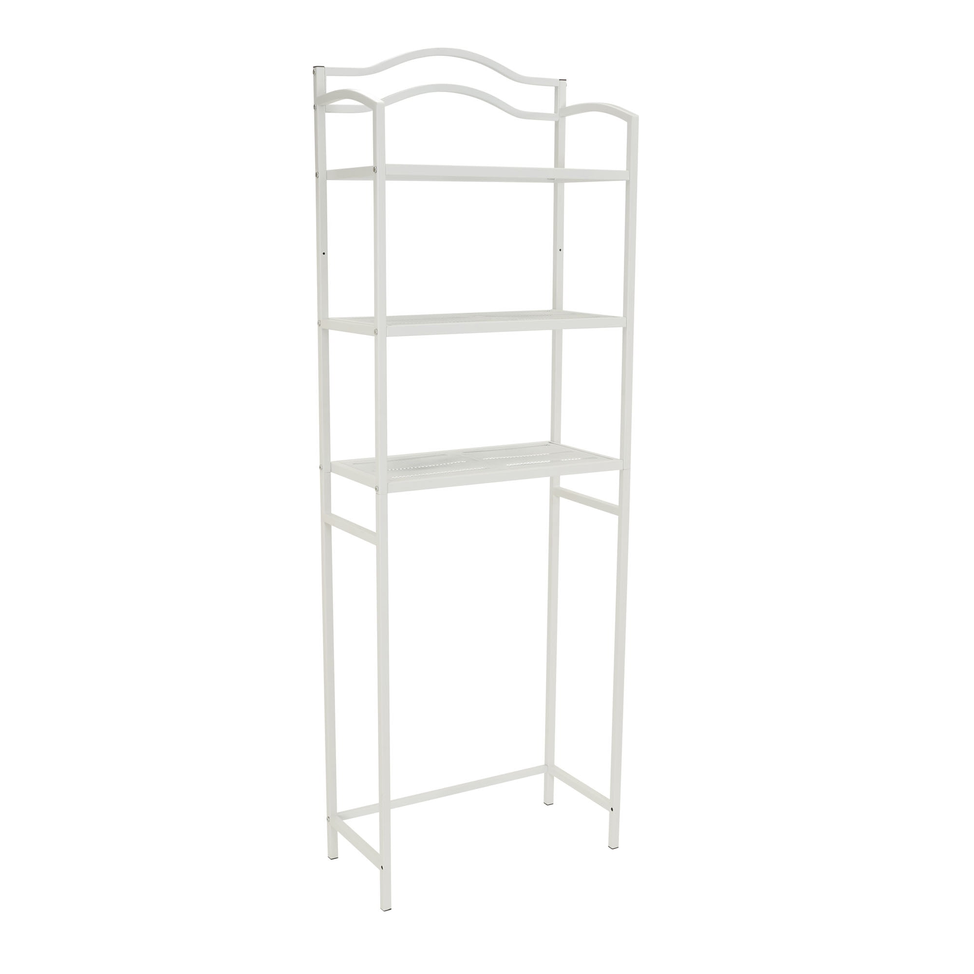 Better Homes & Gardens 24.6 W over the Toilet Space Saver Shelves, for  Kid, Adult Bath Items, White - Walmart.com