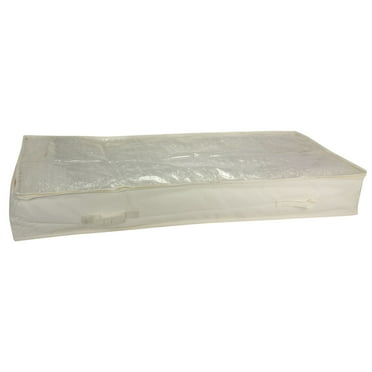 Household Essentials Natural Blended Canvas Underbed Chest